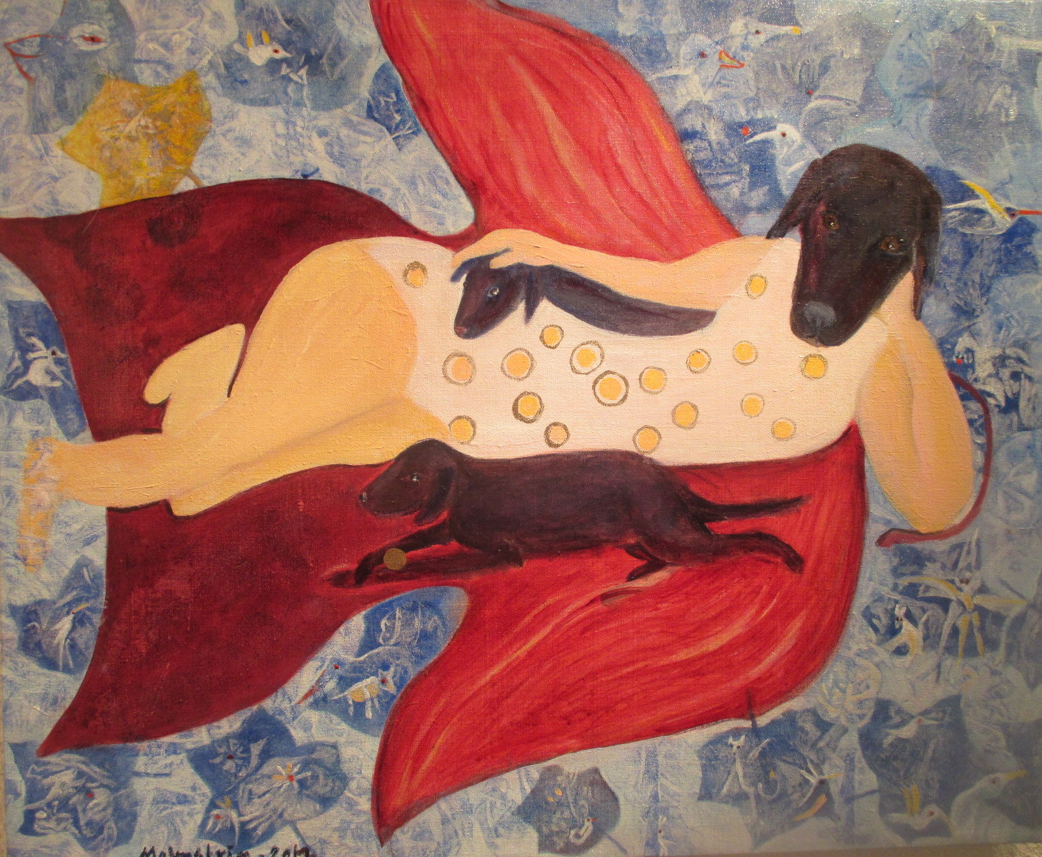manniskan-och-hunden-olja-54x65
